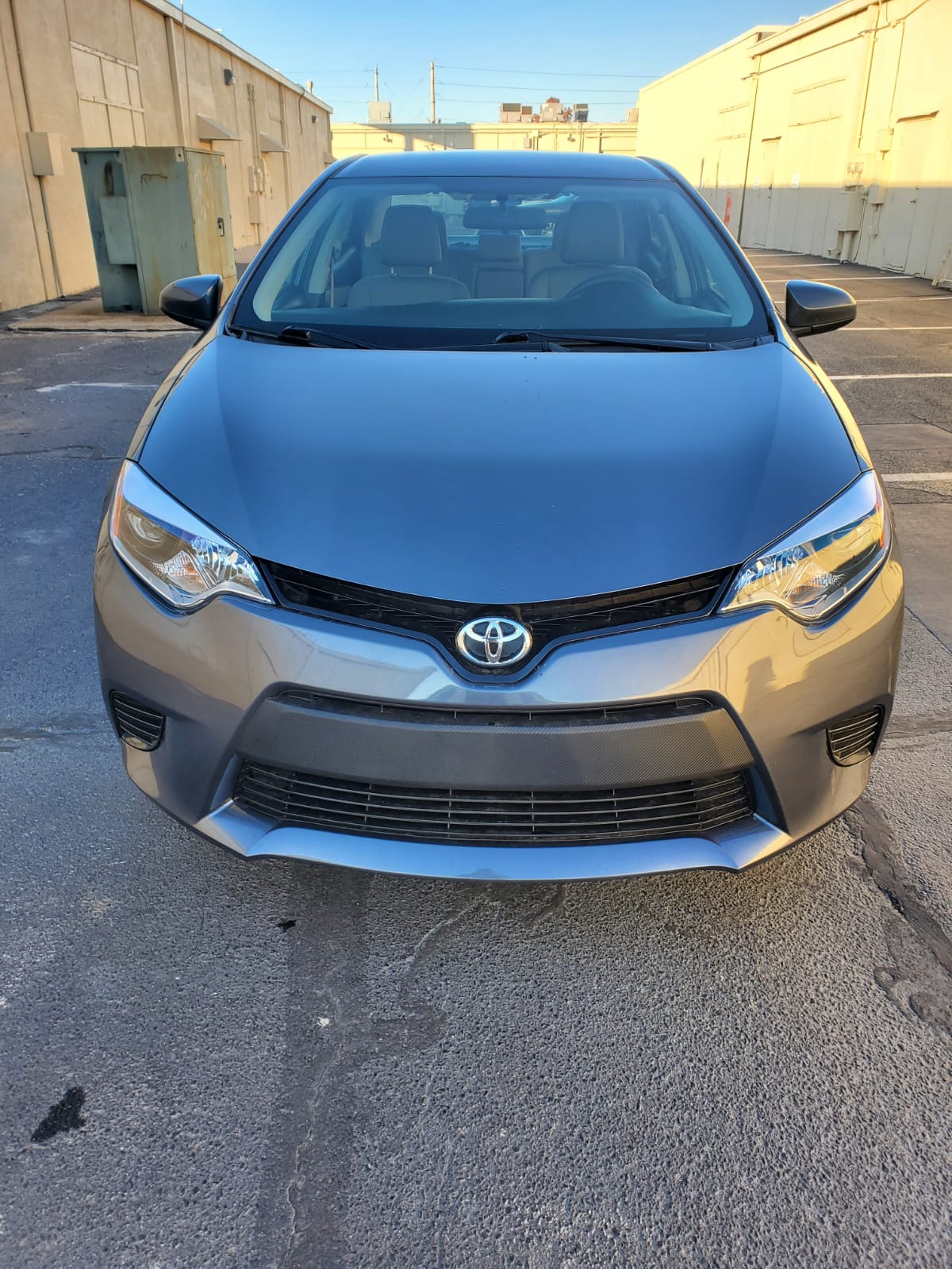 2015 TOYOTA corolla LE(REBUILT)